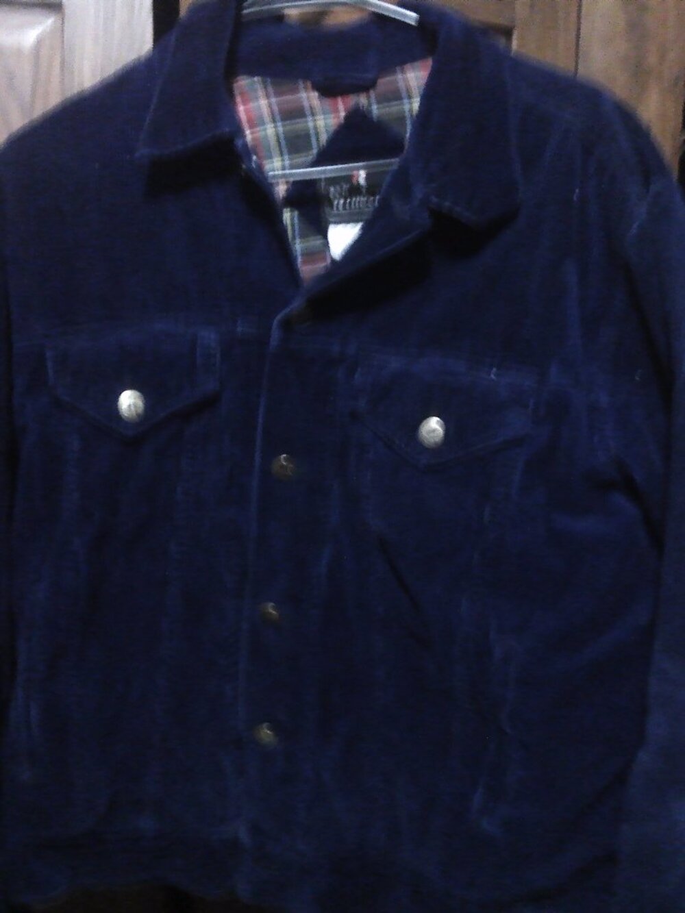 Blue Corduory Windcrest Lined jacket XL